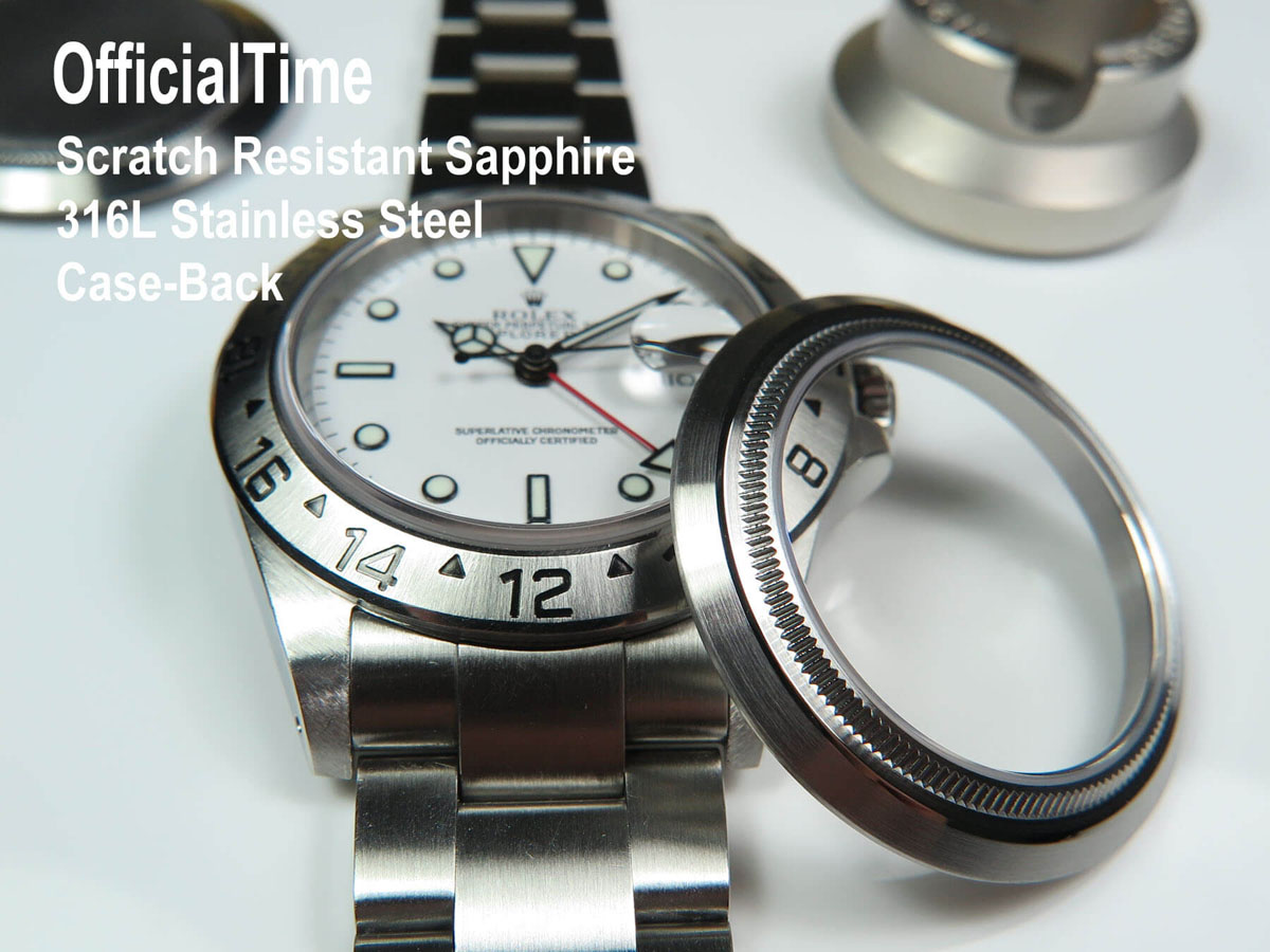 OfficialTime Case Back for Rolex Explorer